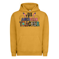 Pigment Peanut Butter all american teacher Urban Hoodie - CowhideDigitalArt