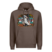 Coffee cowgirl Premium Hoodie - SublimationCraftShop