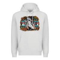 Dove Grey cowgirl Premium Hoodie - SublimationCraftShop
