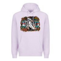 Lilac cowgirl Premium Hoodie - SublimationCraftShop
