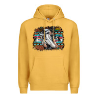 Mustard cowgirl Premium Hoodie - SublimationCraftShop