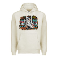 Oatmeal Heather cowgirl Premium Hoodie - SublimationCraftShop