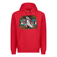 Red cowgirl Premium Hoodie - SublimationCraftShop