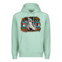 Seafoam cowgirl Premium Hoodie - SublimationCraftShop