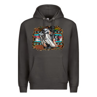 Smoke cowgirl Premium Hoodie - SublimationCraftShop