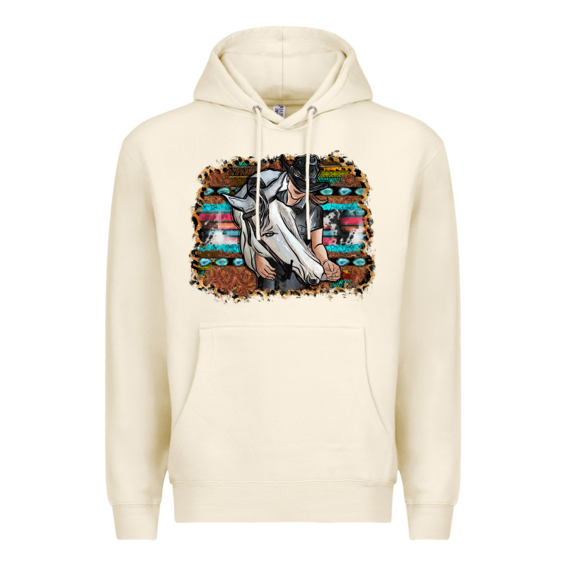 Cowgirl Premium Hoodie by SublimationCraftShop | Teevron