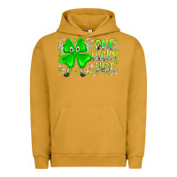 Pigment Peanut Butter one lucky dude Urban Hoodie - RacoonDesign