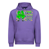 Tulip one lucky dude Urban Hoodie - RacoonDesign