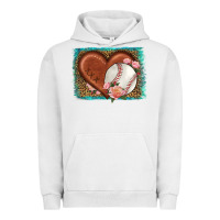 Pigment Lunar Rock western leopard baseball heart Urban Hoodie - HRA Design Shop