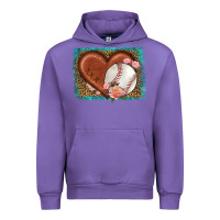 Tulip western leopard baseball heart Urban Hoodie - HRA Design Shop