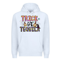 White Tequila Premium Hoodie - CowhideDigitalArt