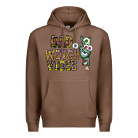Chestnut bad witch vibes Premium Hoodie - CowhideDigitalArt