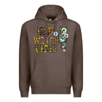 Coffee bad witch vibes Premium Hoodie - CowhideDigitalArt