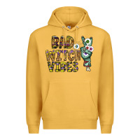 Mustard bad witch vibes Premium Hoodie - CowhideDigitalArt