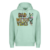 Seafoam bad witch vibes Premium Hoodie - CowhideDigitalArt