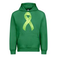 Emerald non hodgkin lymphoma cancer ribbon fa element Urban Hoodie - FaDigitalArtStudio