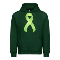 Forest Green non hodgkin lymphoma cancer ribbon fa element Urban Hoodie - FaDigitalArtStudio