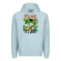 Blue Mist its not luck its skill st. patricks day Premium Hoodie - Neo Western