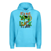 Ocean Blue its not luck its skill st. patricks day Premium Hoodie - Neo Western
