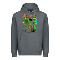 Rock its not luck its skill st. patricks day Premium Hoodie - Neo Western