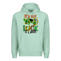 Seafoam its not luck its skill st. patricks day Premium Hoodie - Neo Western