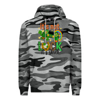 Slate Camo its not luck its skill st. patricks day Premium Hoodie - Neo Western