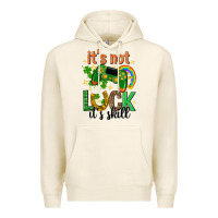 Tofu its not luck its skill st. patricks day Premium Hoodie - Neo Western