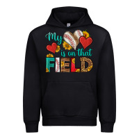 Black my heart is on that field baseball Urban Hoodie - HRA Design Shop