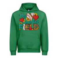 Emerald my heart is on that field baseball Urban Hoodie - HRA Design Shop