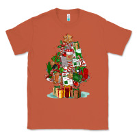 Copper nurse christmas tree Classic Tee - FaDigitalArtStudio