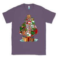 Lavender nurse christmas tree Classic Tee - FaDigitalArtStudio