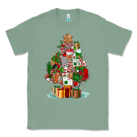 Sage nurse christmas tree Classic Tee - FaDigitalArtStudio