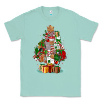 Seafoam nurse christmas tree Classic Tee - FaDigitalArtStudio