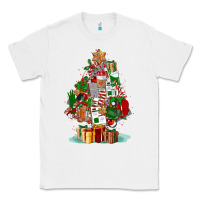 White nurse christmas tree Classic Tee - FaDigitalArtStudio