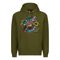 Army Green cowgirl Premium Hoodie - SublimationCraftShop