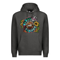 Charcoal Heather cowgirl Premium Hoodie - SublimationCraftShop