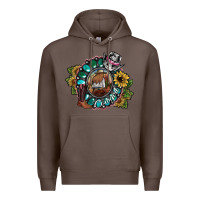 Coffee cowgirl Premium Hoodie - SublimationCraftShop
