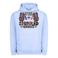 Pigment Grape Ice star spangled hammered Urban Hoodie - CowhideDigitalArt