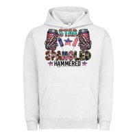 Pigment Lunar Rock star spangled hammered Urban Hoodie - CowhideDigitalArt