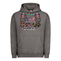 Pigment Tornado star spangled hammered Urban Hoodie - CowhideDigitalArt