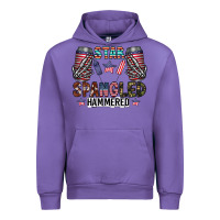 Tulip star spangled hammered Urban Hoodie - CowhideDigitalArt