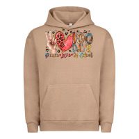 Pigment Burro peace love 100 days of school Urban Hoodie - RacoonDesign