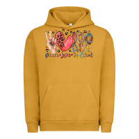 Pigment Peanut Butter peace love 100 days of school Urban Hoodie - RacoonDesign
