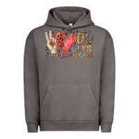 Pigment Tornado peace love 100 days of school Urban Hoodie - RacoonDesign