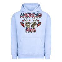 Pigment Grape Ice american mini Urban Hoodie - CowhideDigitalArt