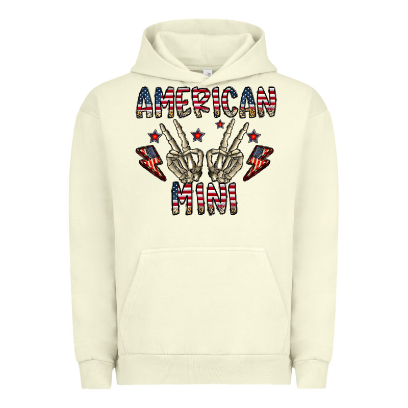 American Mini Urban Hoodie by CowhideDigitalArt | Teevron