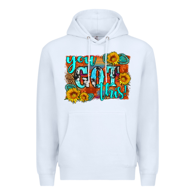 You Got This Premium Hoodie by HRA Design Shop | Teevron