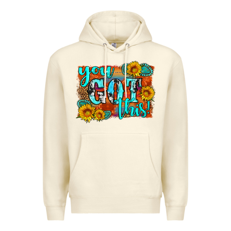 You Got This Premium Hoodie by HRA Design Shop | Teevron