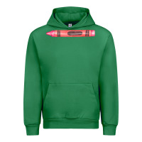 Emerald pink crayon fa element Urban Hoodie - FaDigitalArtStudio