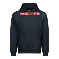 Navy pink crayon fa element Urban Hoodie - FaDigitalArtStudio